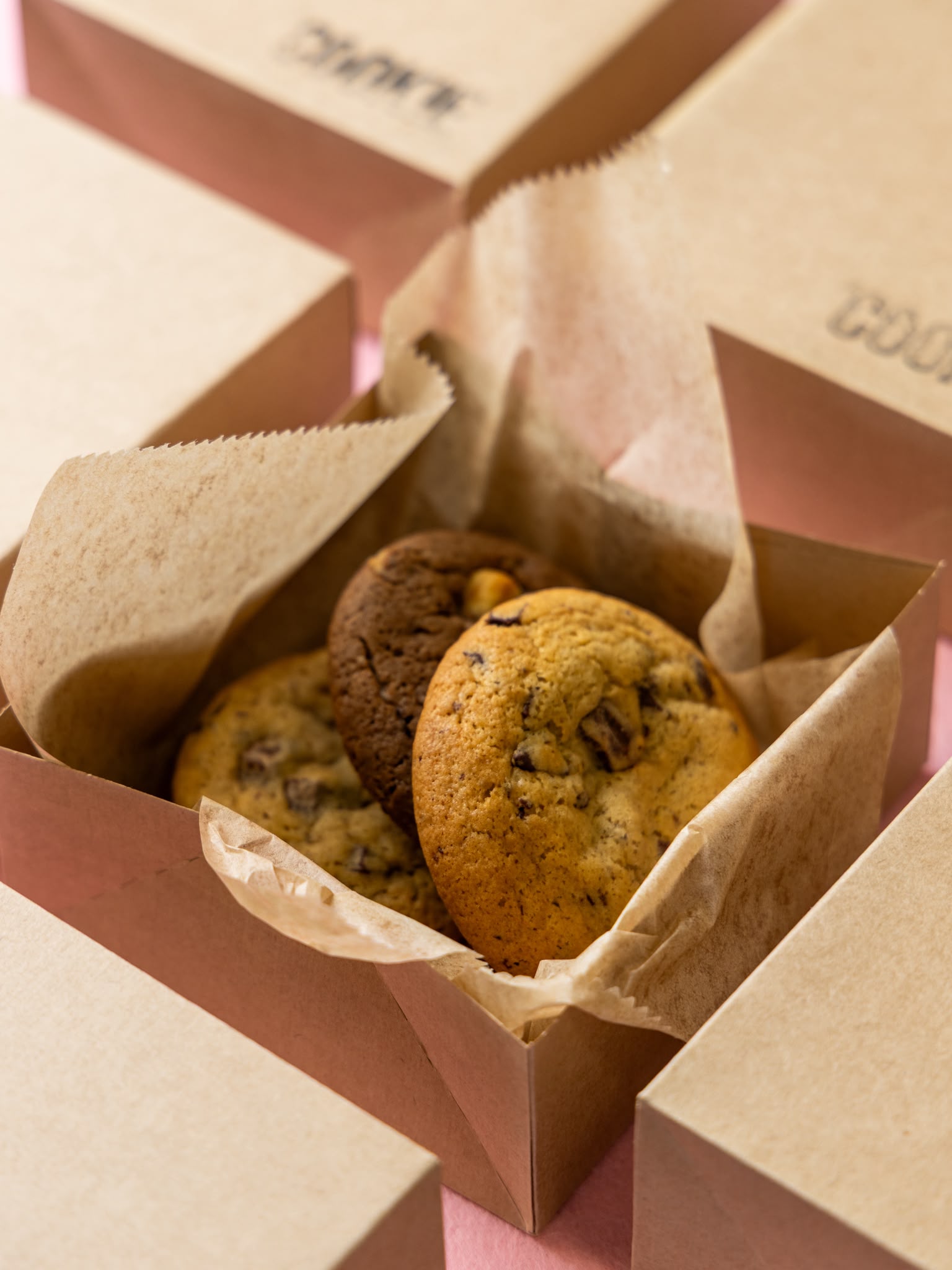 Box de cookies artesanais